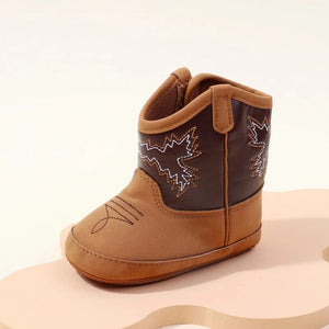 Baby cowboy boots mjukt foder halkfri