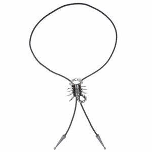 Bolo tie med 3D-skorpion i metall