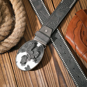 Cowboybälte med örnmotiv