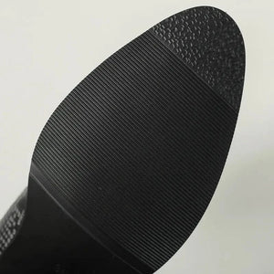 Cowboyboots med Ormskinnsmönster för Dam