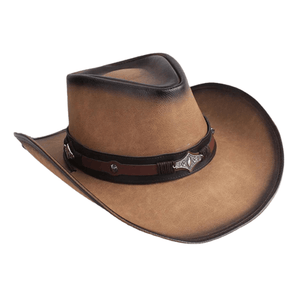 Cowboyhatt skinn 06 / 58cm