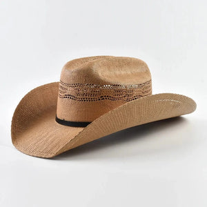 Cowboyhatt stickat