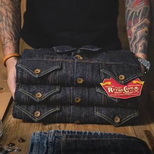 Denim jacka herr
