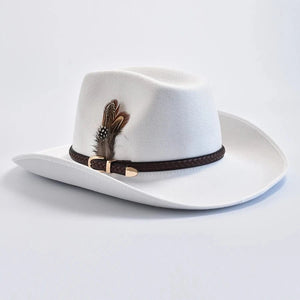 Elegant Cowboyhatt i Mjuk Filt