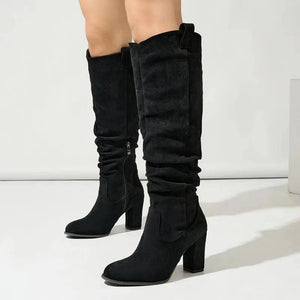 Slouch cowboy boots