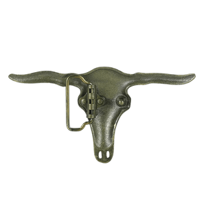 Longhorn Skalleformad Bältesspänne