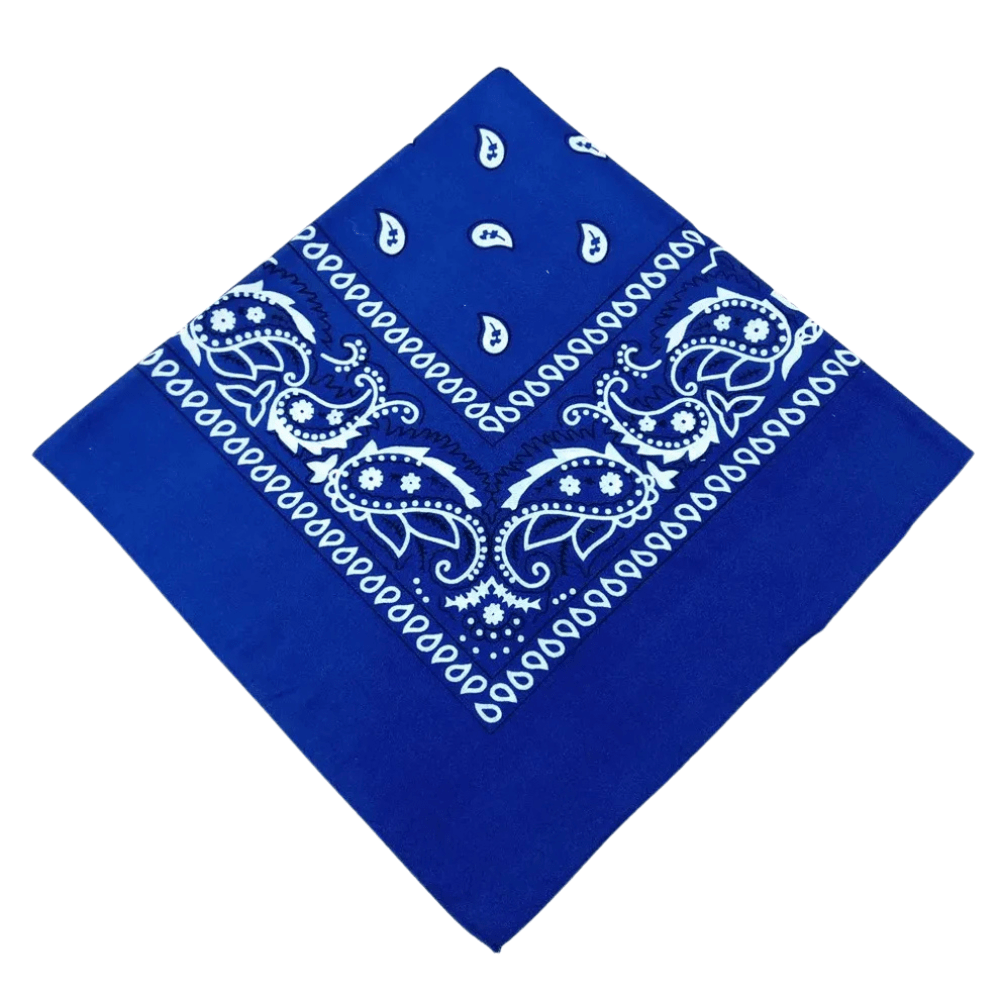 Marinblå bandana Marinblå