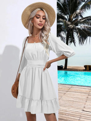 Mini klänning sommar