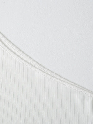 One shoulder blus