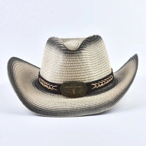 Strå cowboyhatt