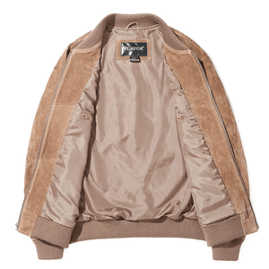 Suede jacka herr