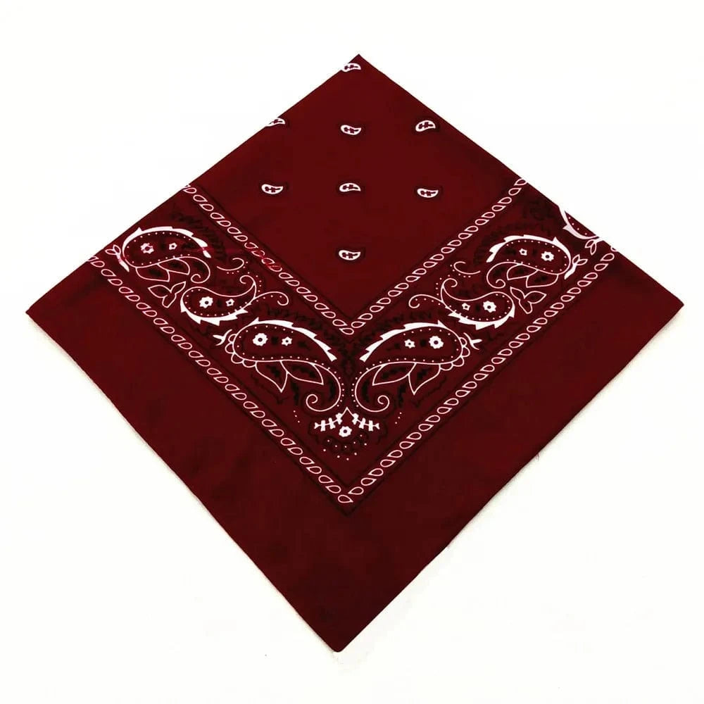 Vinröd bandana Vinröd