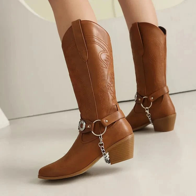 Äkta cowboy boots dam
