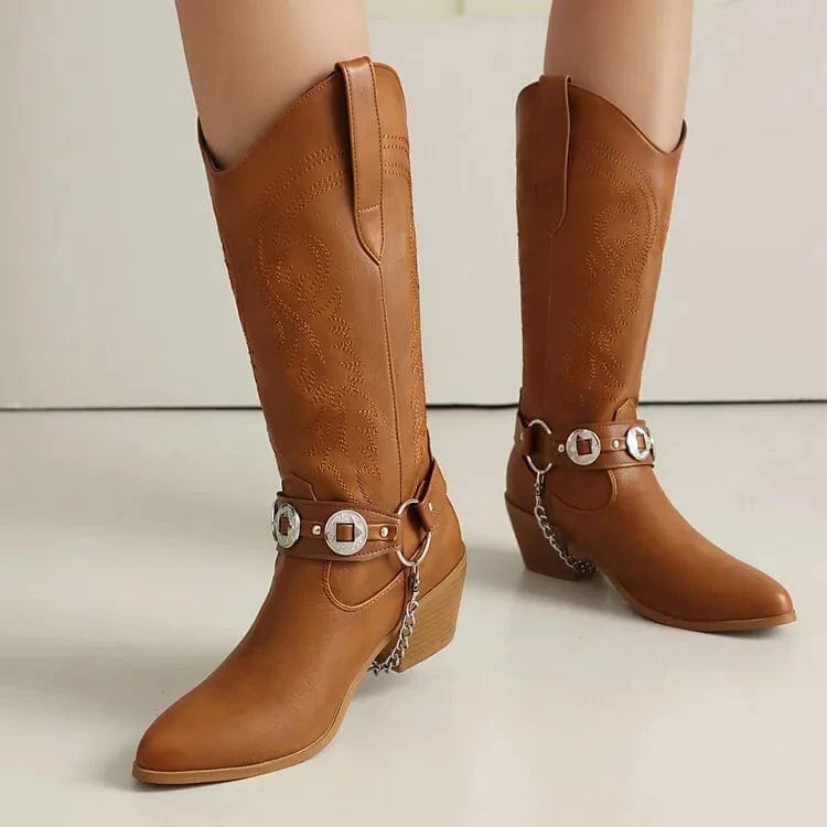 Äkta cowboy boots dam
