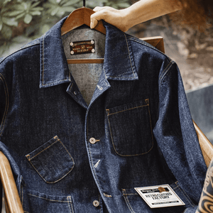 Arbets jacka jeans herr