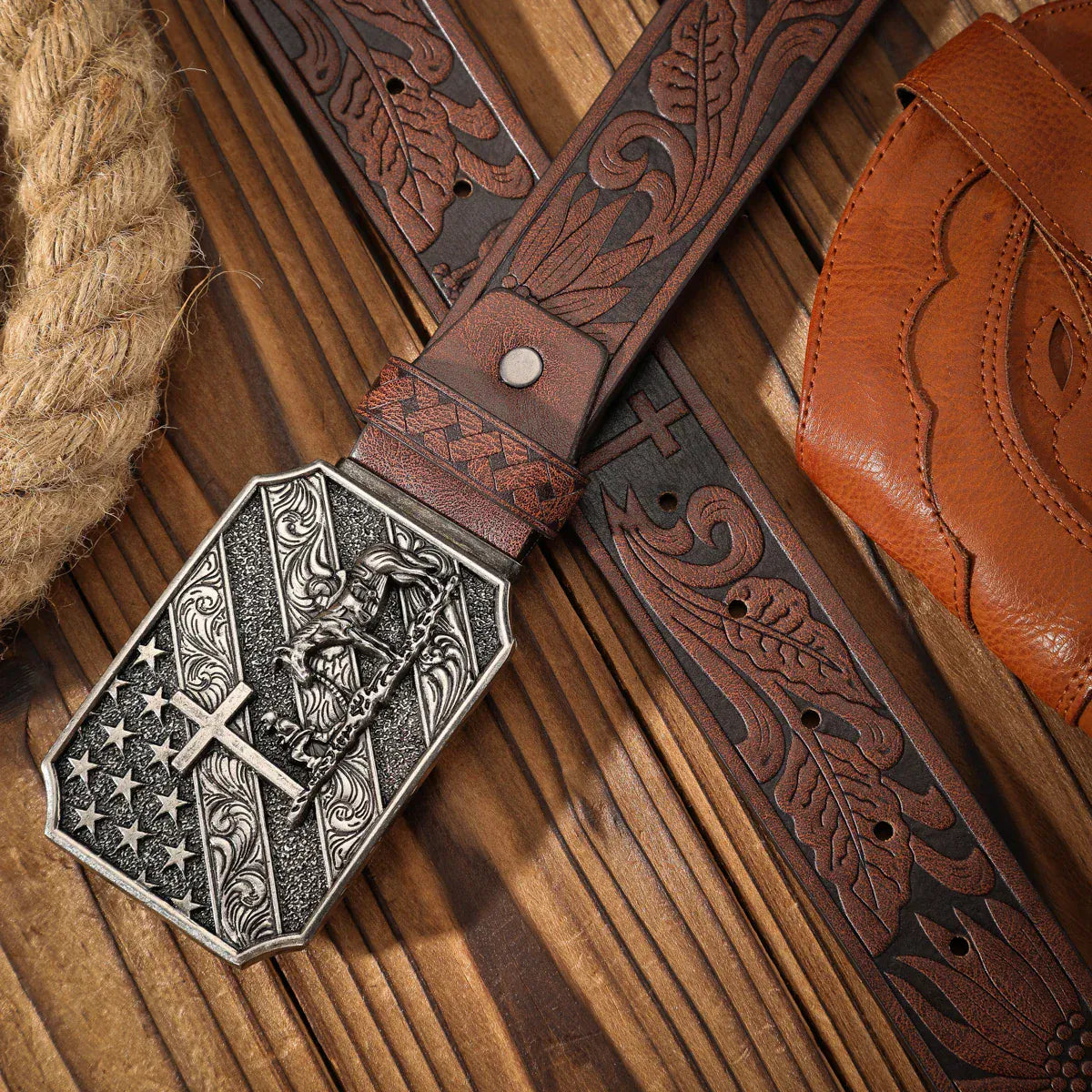 Bälte i cowboystil