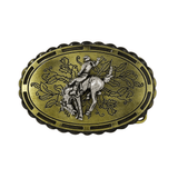 Bältespänne cowboy rodeo häst western herr Guld