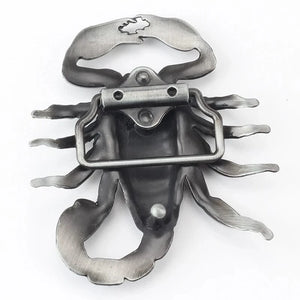 Bältesspänne Skorpion i metall Silver