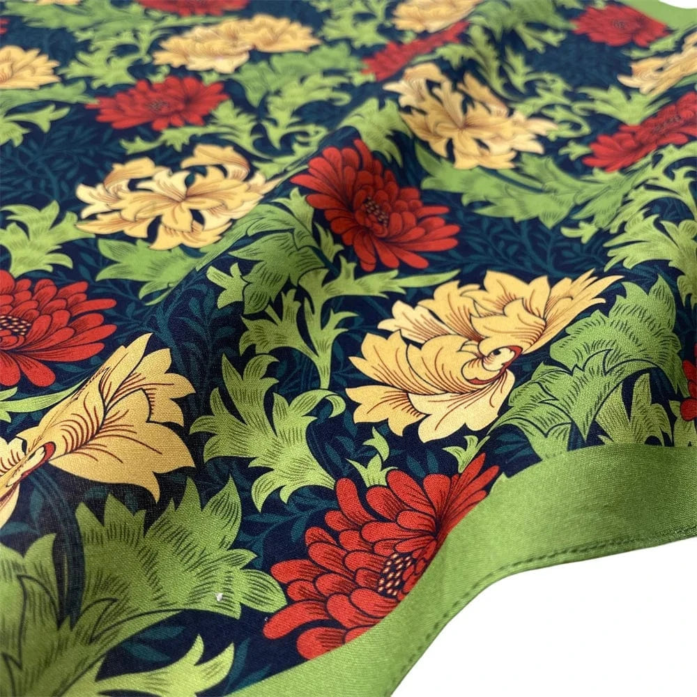 Bandana blommig Grön blommig