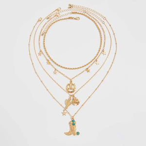 Bohemisk flera halsband