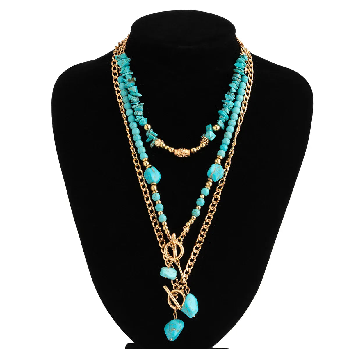 Boho halsband med western-berlocker