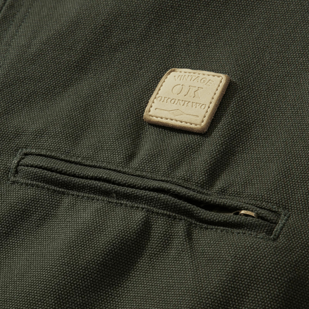 Bomull canvas jacka