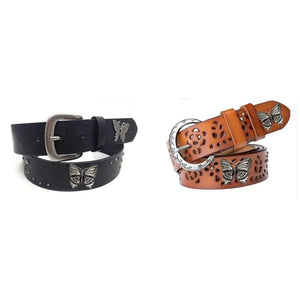 Concho i antiksilver fjärilsformad Antiksilver