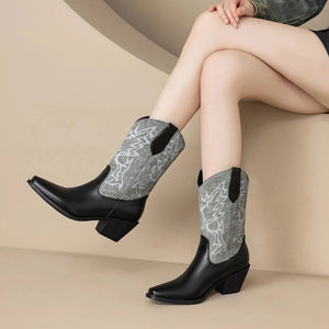 Cowboy boots låga