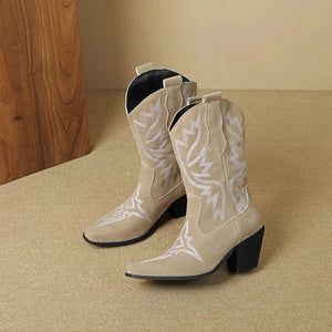 Cowboy boots mocka