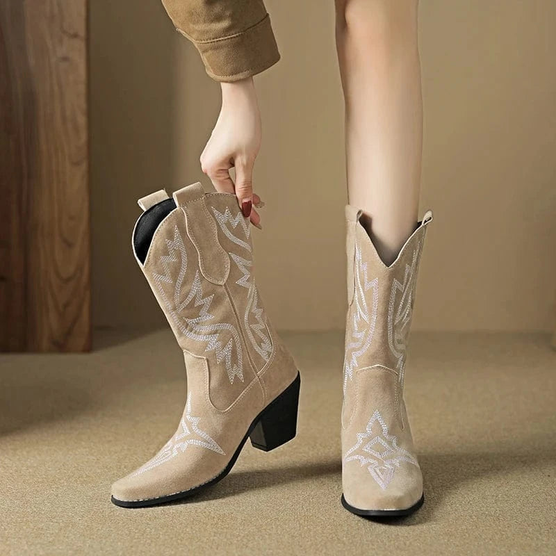 Cowboy boots mocka