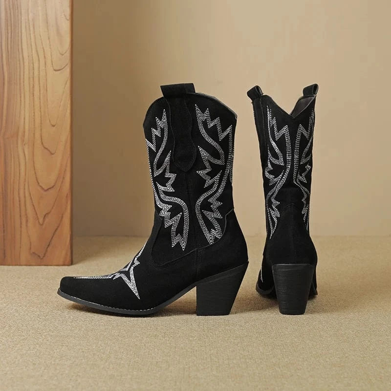 Cowboy boots mocka