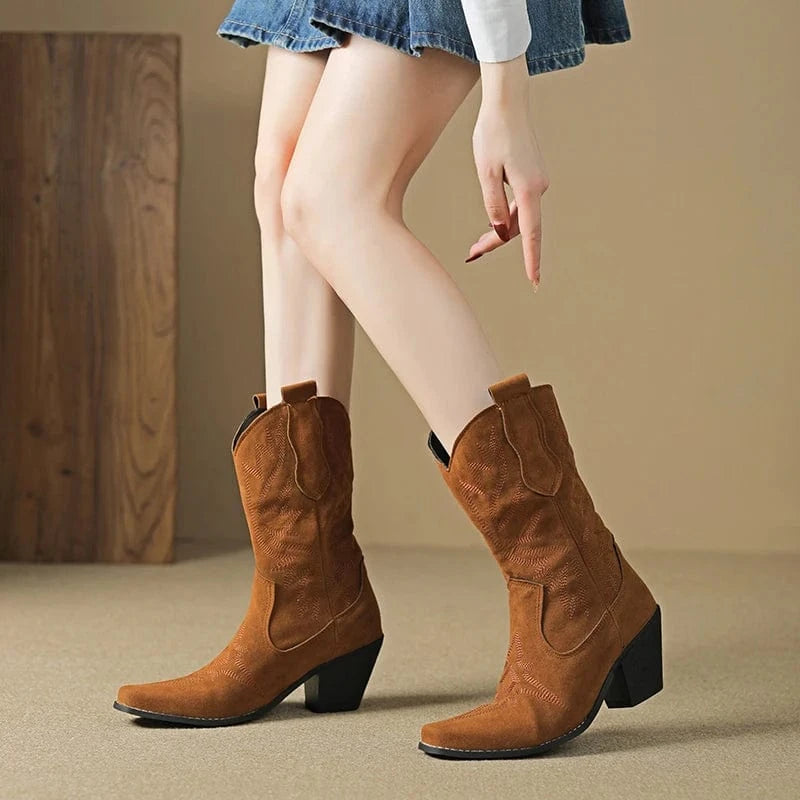 Cowboy boots mocka