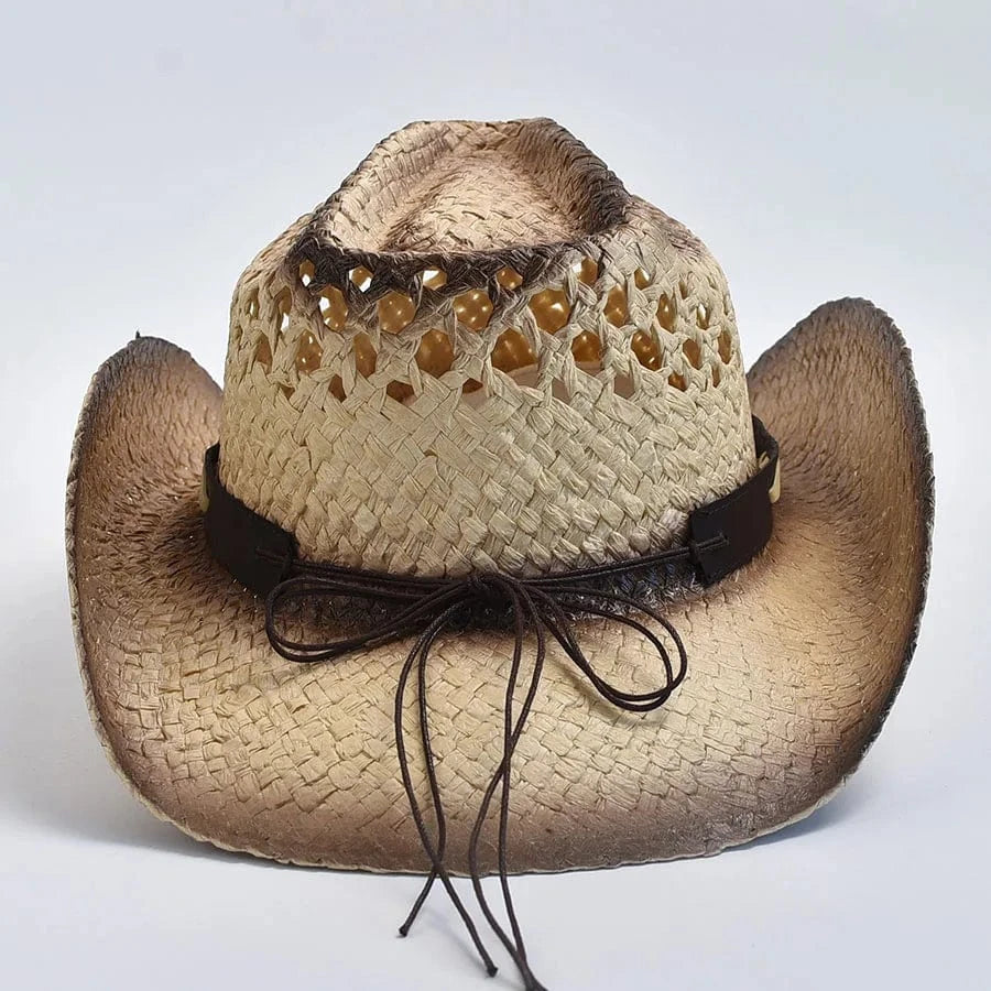 Cowboy Stråhatt Formbar Beige / One Size