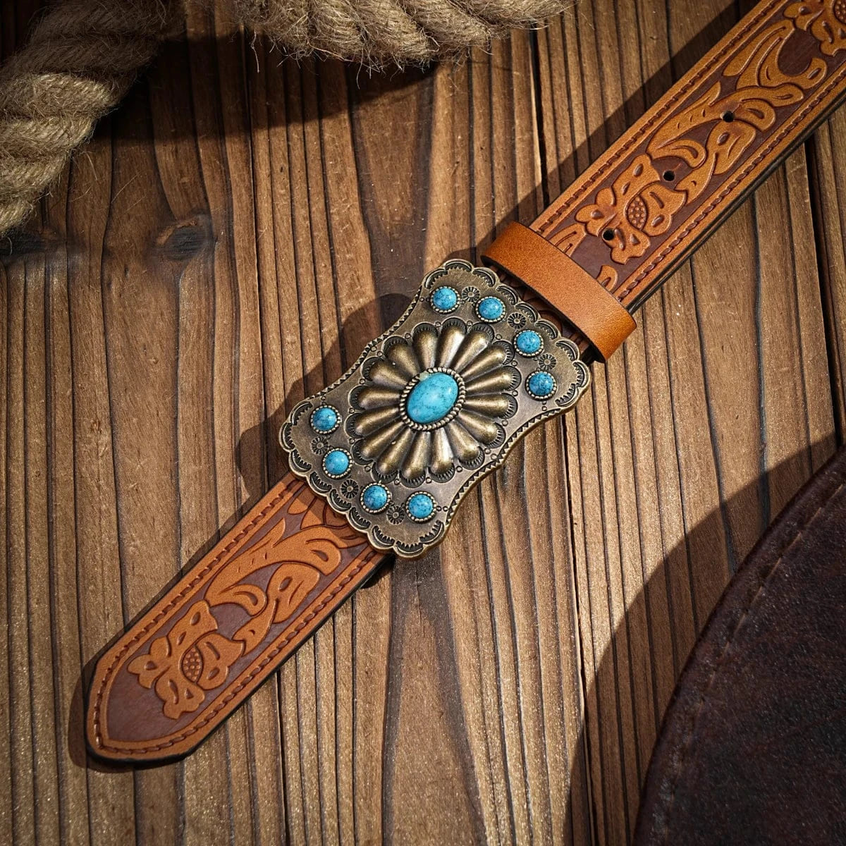 Cowboybälte Turkoser