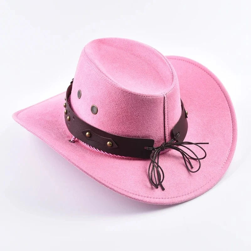 Cowboyhatt i Mjuk Mockaimitation