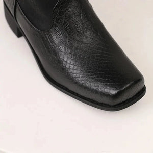 Cowboy boots svarta