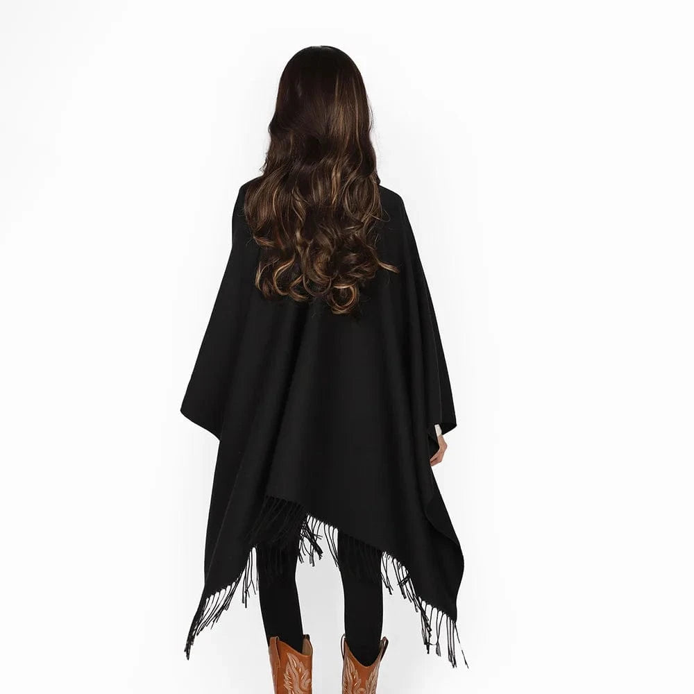 Elegant poncho jacka dam