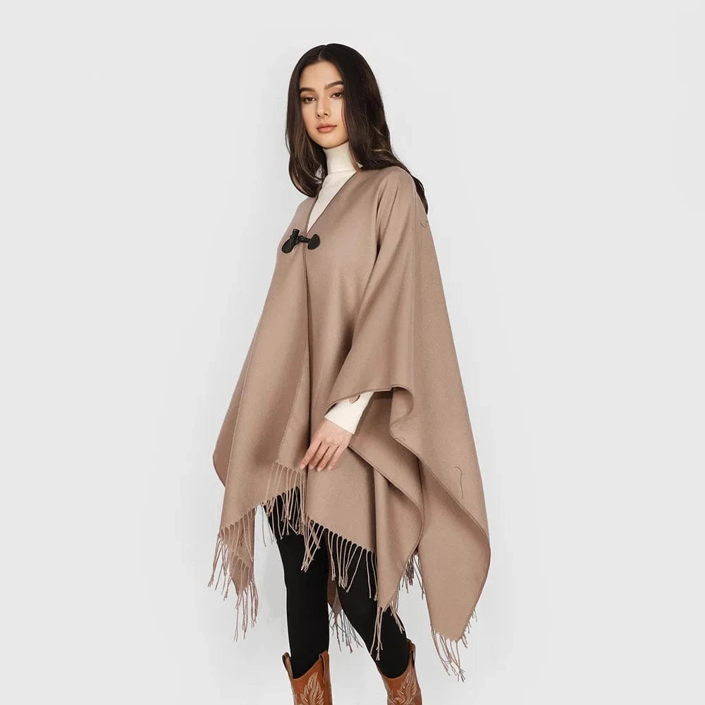 Elegant poncho jacka dam