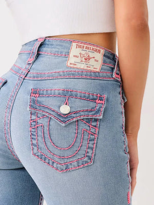 Embroidered jeans