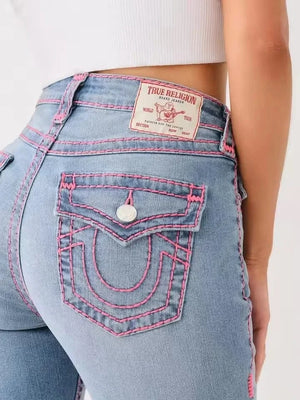 Embroidered jeans