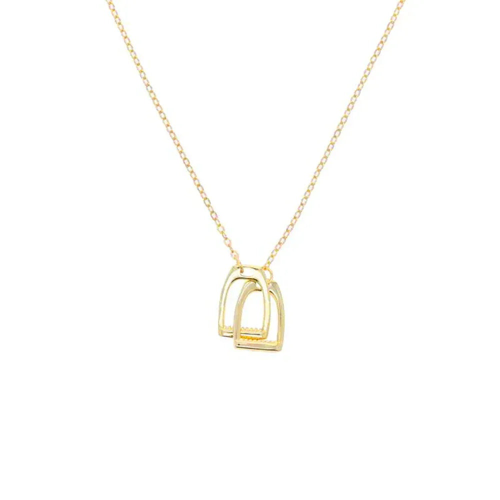 Halsband dubbla stigbyglar