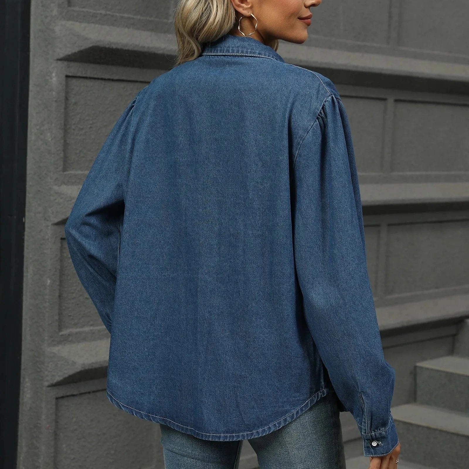 Jeans jacka dam