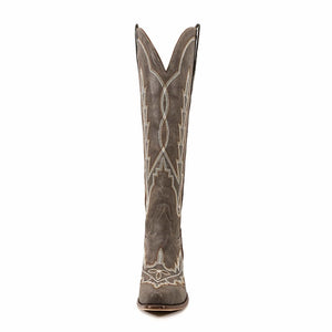 Klassiska Cowboyboots i Svart Mocka