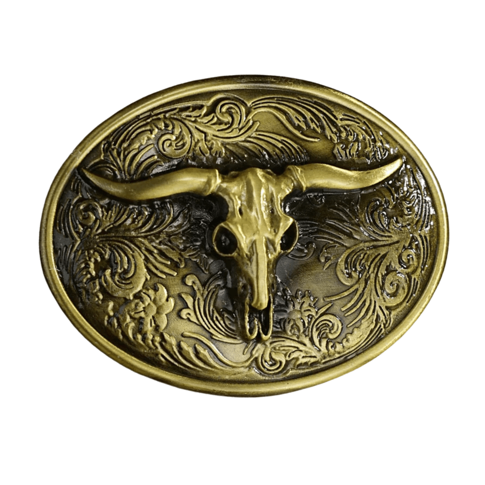 Longhorn Bältesspännen Western Stilar Stil 1