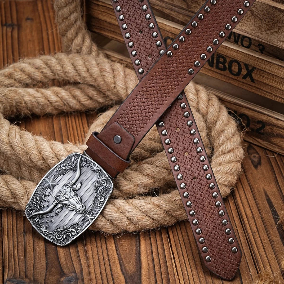 Longhorn westernbälte