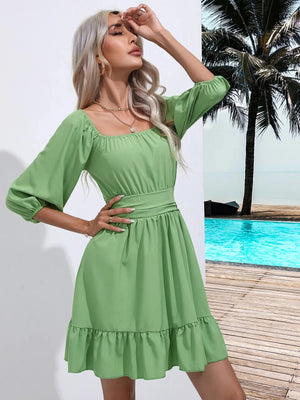 Mini klänning sommar