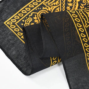 Paisley Svart Bandana