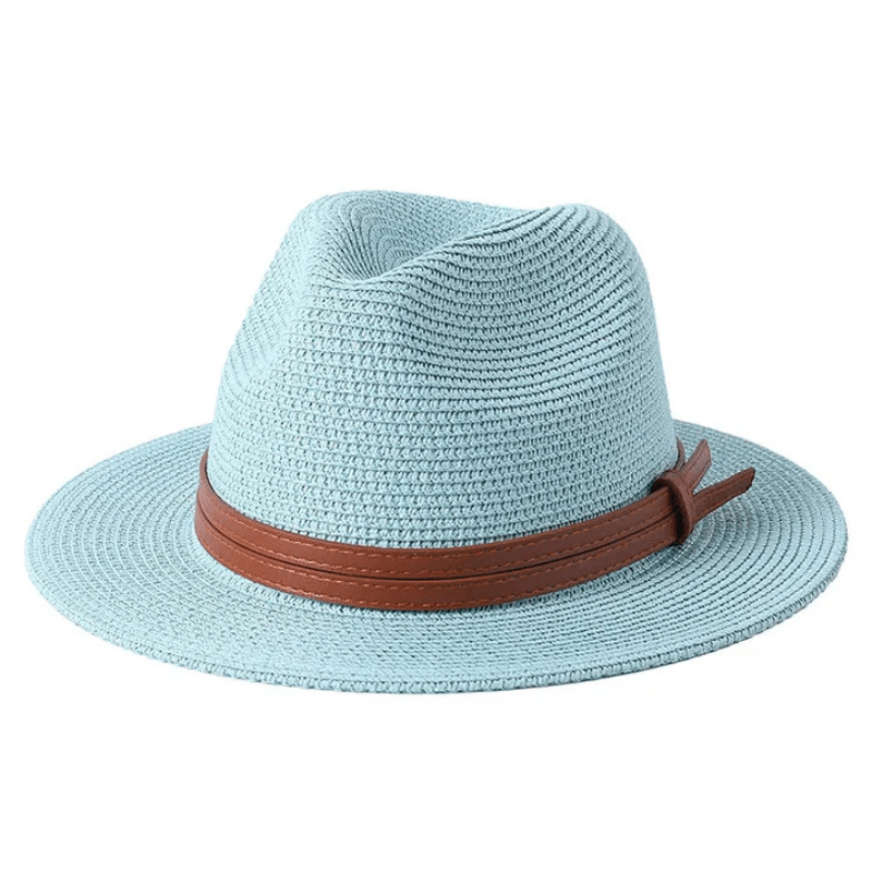 Panama cowboyhatt i strå Mintgrön / 59cm