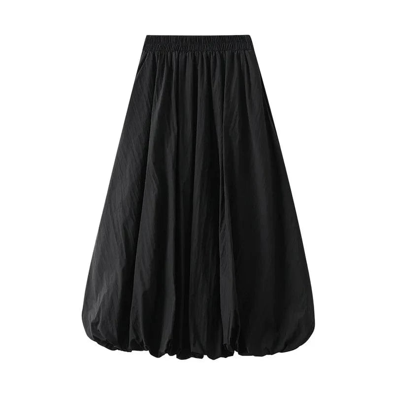 Puffig kjol Svart / One Size