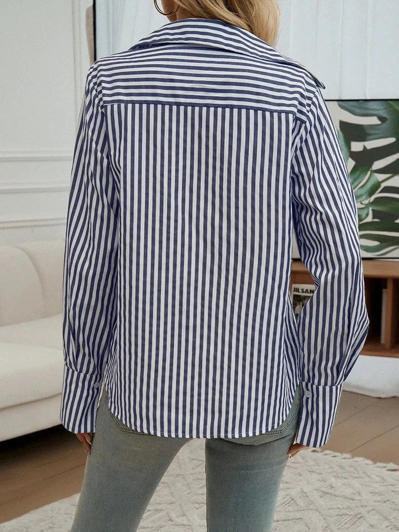 Randig blus dam
